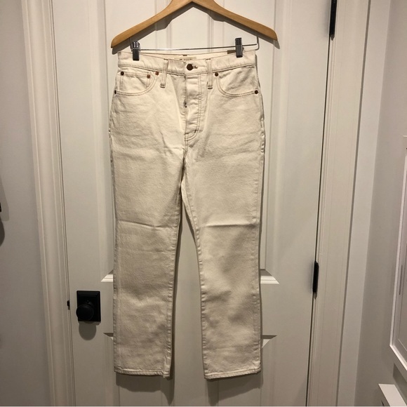 Madewell Slim Demi Boot Cut in Vintage Canvas Wash Jeans - Picture 2 of 5